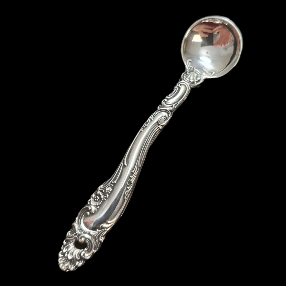 Vintage Gorham Sterling Silver Spoon Brooch Pin 1953 Décor pattern Decor - Picture 3 of 12